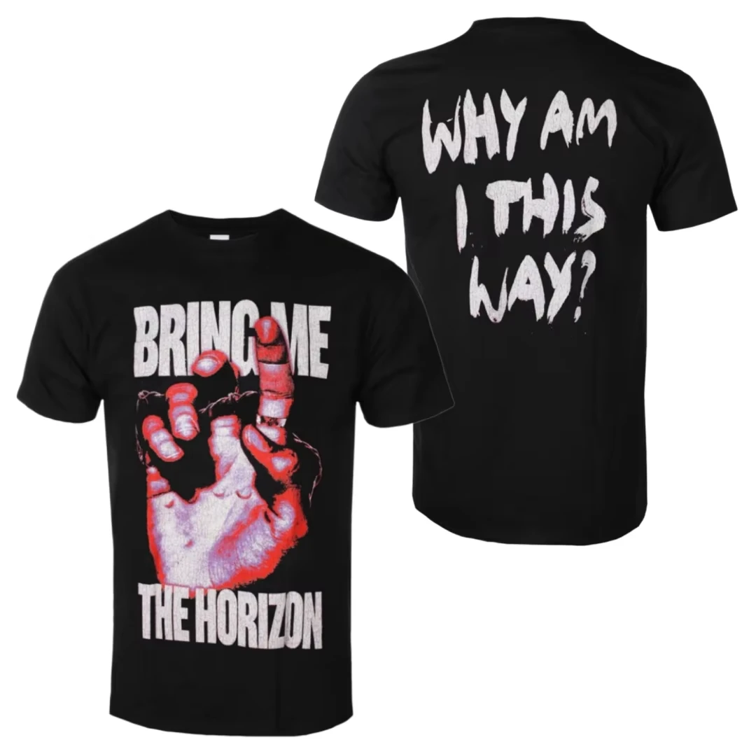 2026 New Bring Me The Horizon - Next Gen Cover Printed T-shirt - Rock Metal Style Band T-shirt - Suitable For