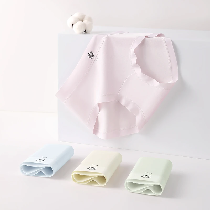 Breathable Women Underwear Lady Sports Women's Cotton Briefs Sexy Panties Set Pack Lingerie Micro Underpants Seamless Intimates