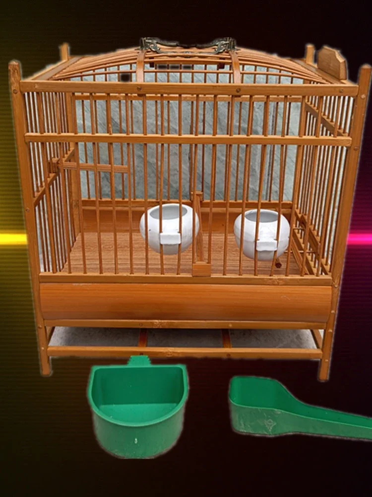 

Solid Wood Box Birdcage