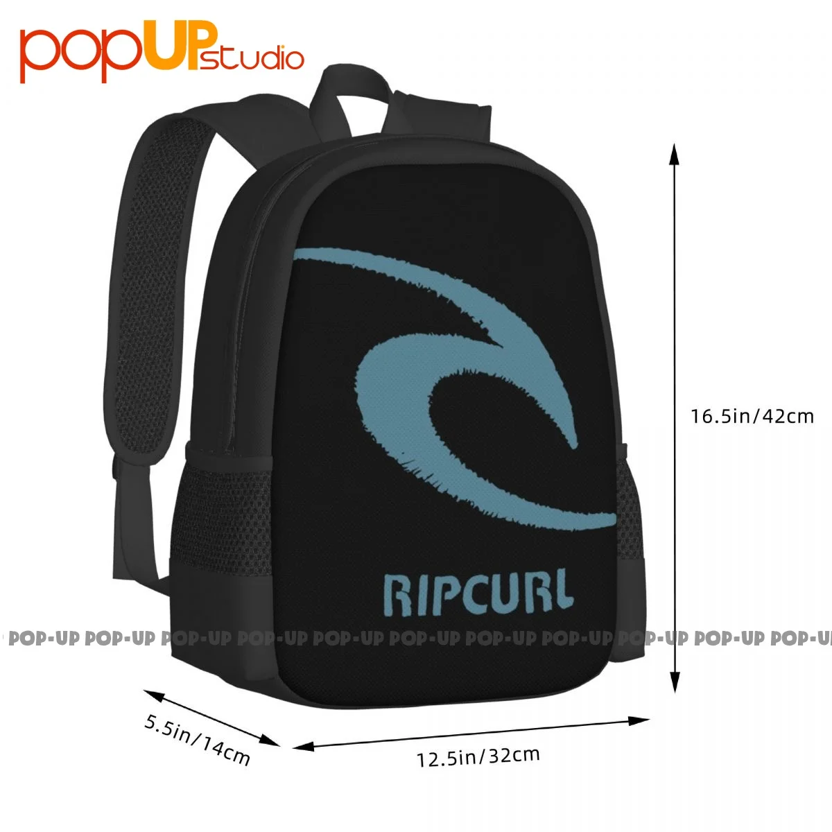 Rip Curl Threaded Backpack Large Capacity School Shoe Bag Storage Bag Large Capacity