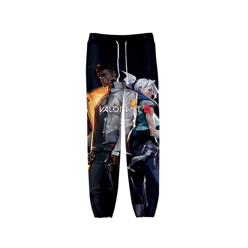 Hot Game Valorant Sweat Pants 3D Joggers Pants Casual Trousers Men/Women Hip Hop Sweatpants Pantalon Homme Streetwear