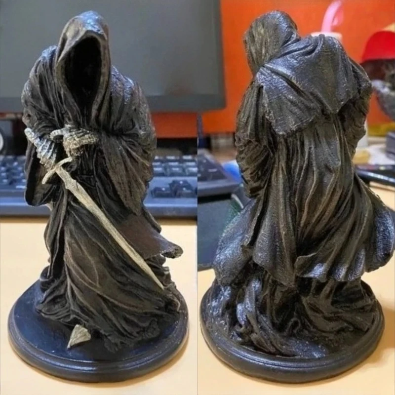 

Украшение из смолы, независимая станция, креативный готический орнамент «Властелин колец», король ведьмы, звонная статуя, подарок