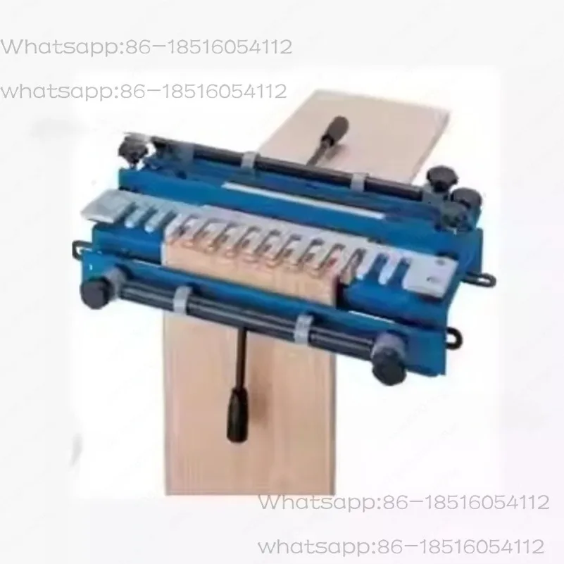 

Semi-blind Dovetail Template, 12-inch CNC Router Dovetail Kit, Equipped with Slot Cutting Drill Bit and Clamping Accessories