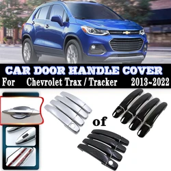 For Holden Chevrolet Trax Tracker U200 TJ 2013~2022 MK1 Car Door Handles Cover Exterior Scratch Protective Decor Car Accessories