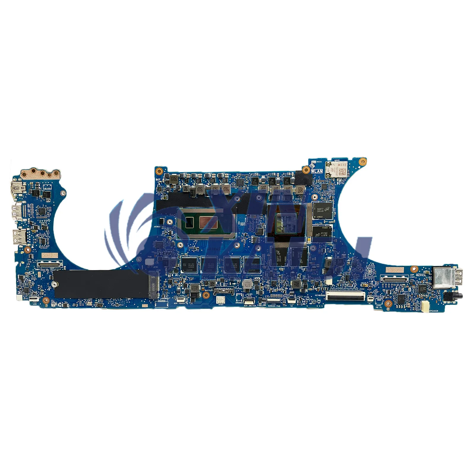 Laptop Motherboard For ASUS ZenBook 15 UX534FA UX534FAC UX534FTC Mainboard I5 I7 8th 10th CPU GTX1650 8G 16G RAM Systemboard