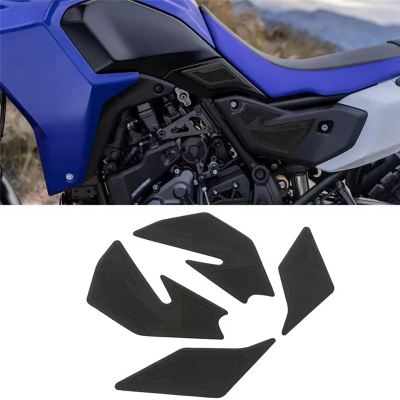 

Motorcycle Fuel Tank Pad Tank Pad For TENERE 700 Non-Slip Side Fuel Tank Pad Motorcycle Accessories