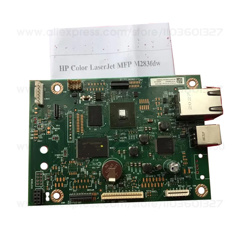 Imagem -02 - Originais para hp lj Pro Formatter Board M283 M283fdn M283fdn M283cdw M283fdn M283fdw M283cdw 7kw7560001 7kw74-60001 Peças