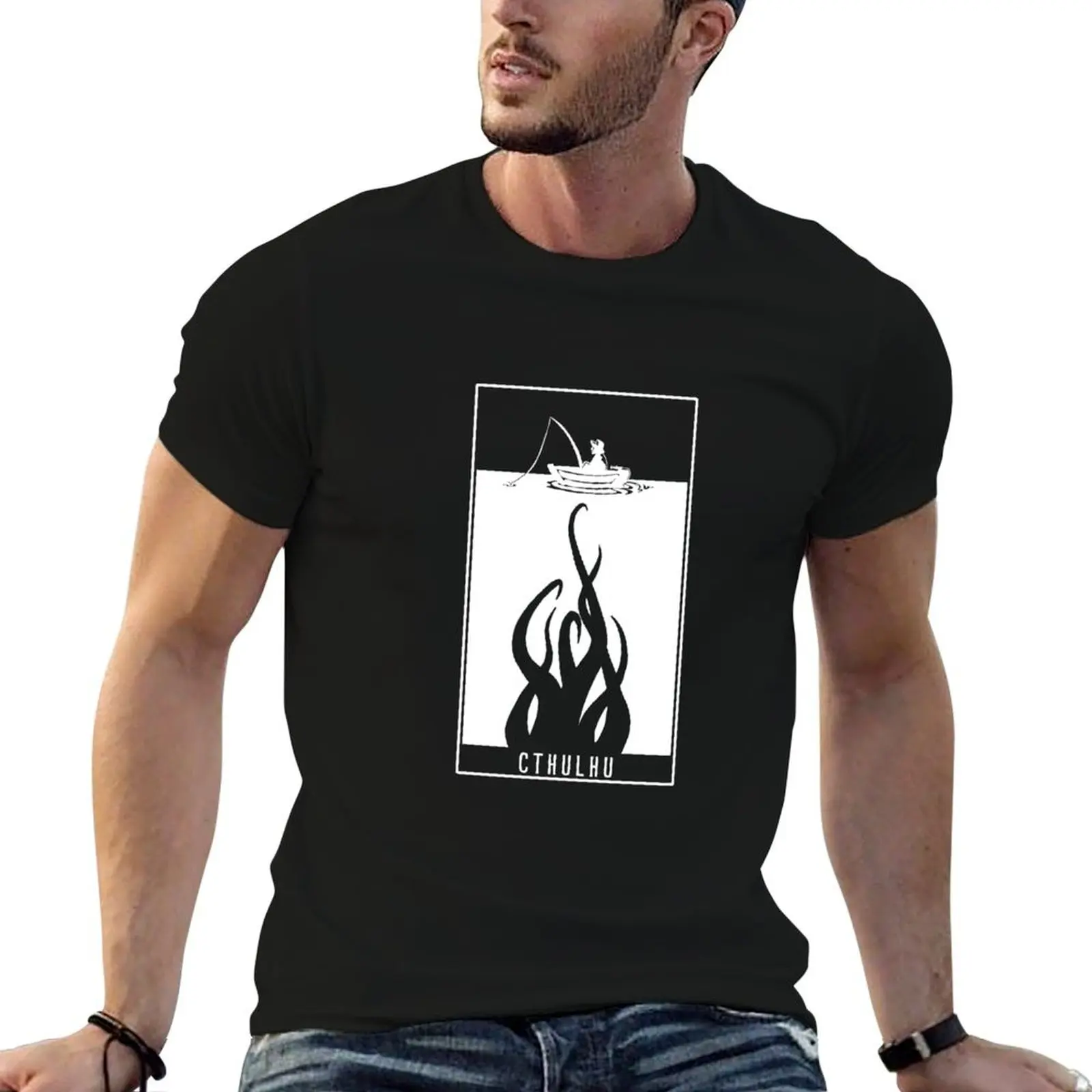 

T-Shirt (white shirts shirt high cotton t t It on below quality came essential from black)