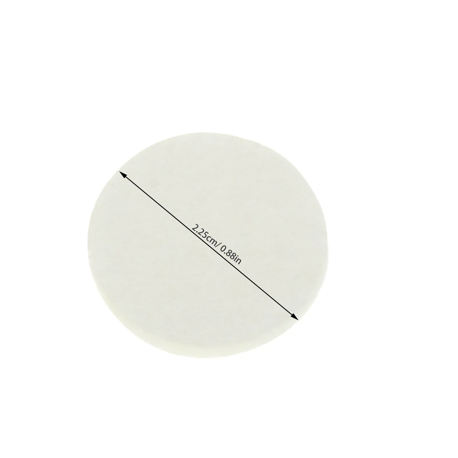 120Pcs Aromatherapy Cotton Pads Replaceable Essential Oil Diffuser Pads Necklace Locket Refill Compact Diffuser Accessories