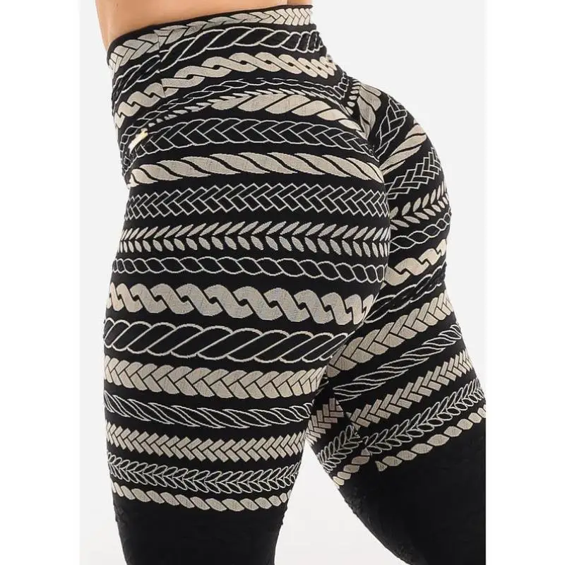 

Bla Tribal Sle Men's Tight Pants High Waist Straight Leg Casual Trousers with Butt Lifting Pleats Faionable ex