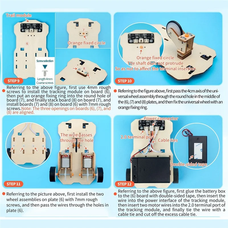 

Научный эксперимент, деревянный DIY трекер, сборка автомобиля, модель, технология производства, упаковка материалов для детей, прочный