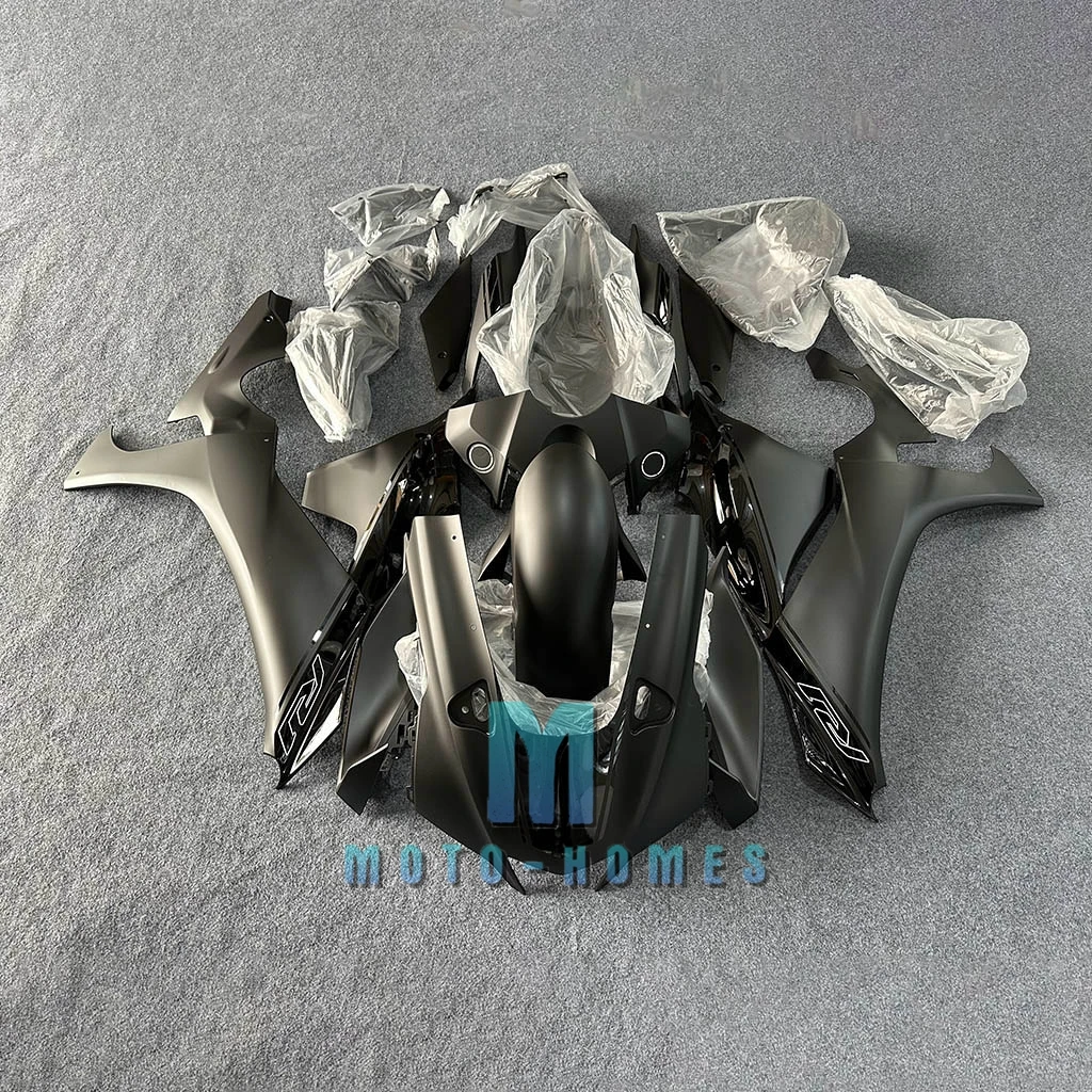 

Полный комплект обтекателей для Yamaha YZF R1 2020 2021 2022 2023 R1 20 21 22 23 ABS 100% инъекционный спортивный велосипед, дорожный гоночный кузов, черный
