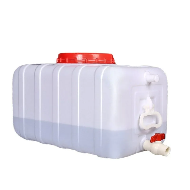 For Thickened Plastic Water Tank, Large Water Storage Bucket, Large-capacity Horizontal for Household Use