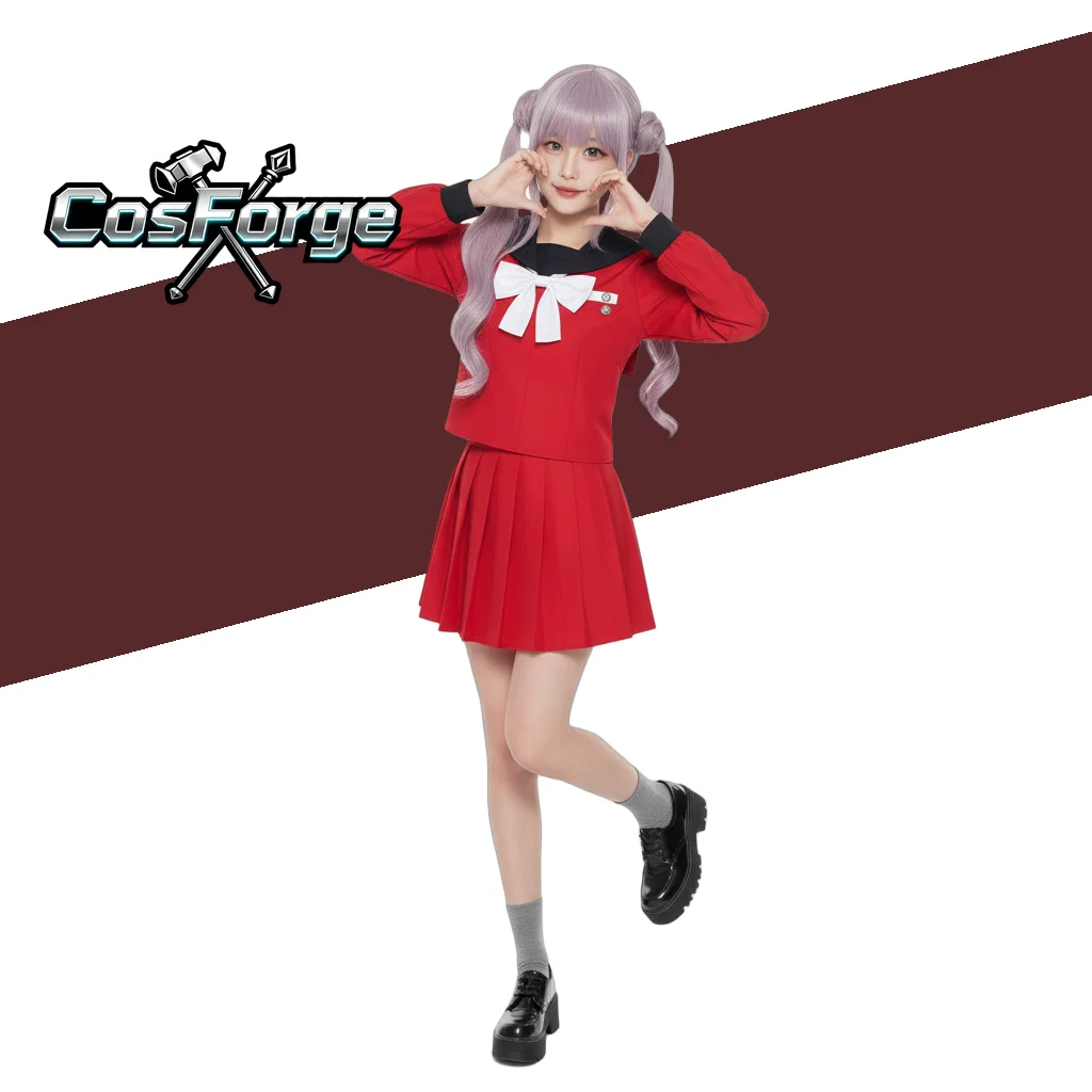peluca-de-disfraz-de-anime-kako-tsukumo-uniforme-escolar-jk-rojo-academia-de-Ultima-defensa-accesorio-de-disfraz-para-mujer-para-fiesta-de-halloween