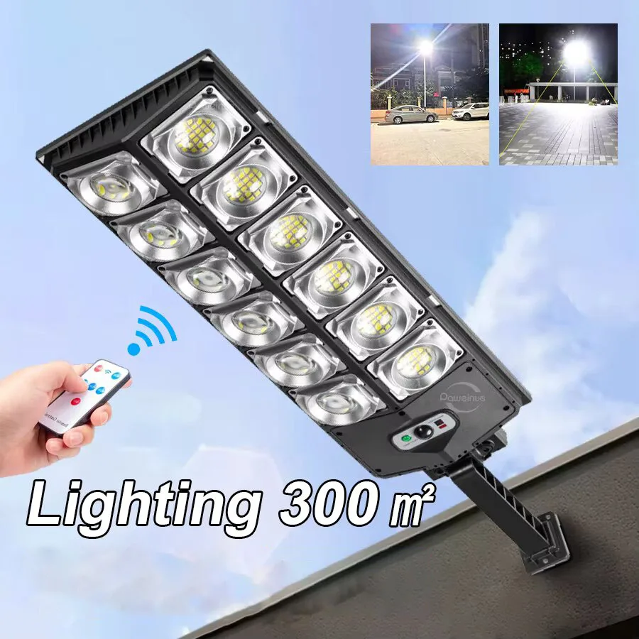 

Solar Street Light Integrated Solar Garden Light Induction Outdoor Lighting with Remote Control Outdoor Induction Solar Light