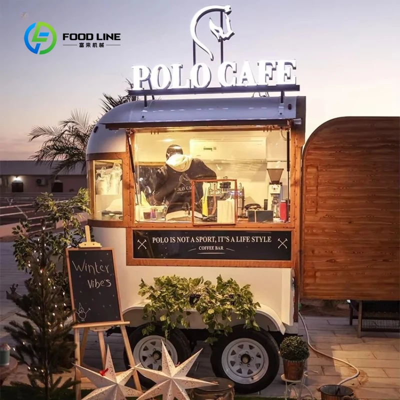 

Customized Mobile Small Horse Trailer Food Truck Mini Vintage House Box Food Trailer Mobile Bar Pizza Coffee Shop Truck Trailer