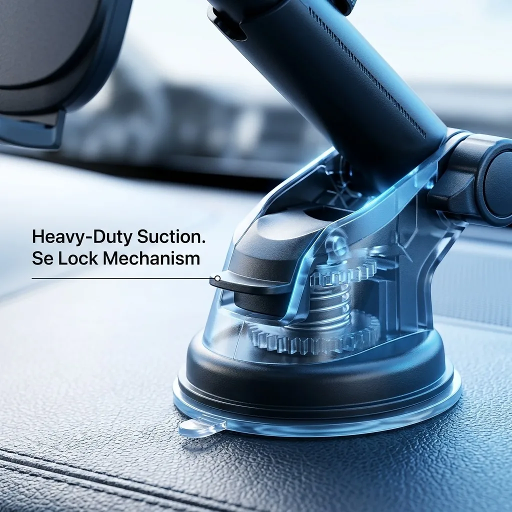 Car Cell Phone Holder Foldable Dashboard Windshield 360 Rotating Unblocked Charging GPS Navigation Bracket Accessories