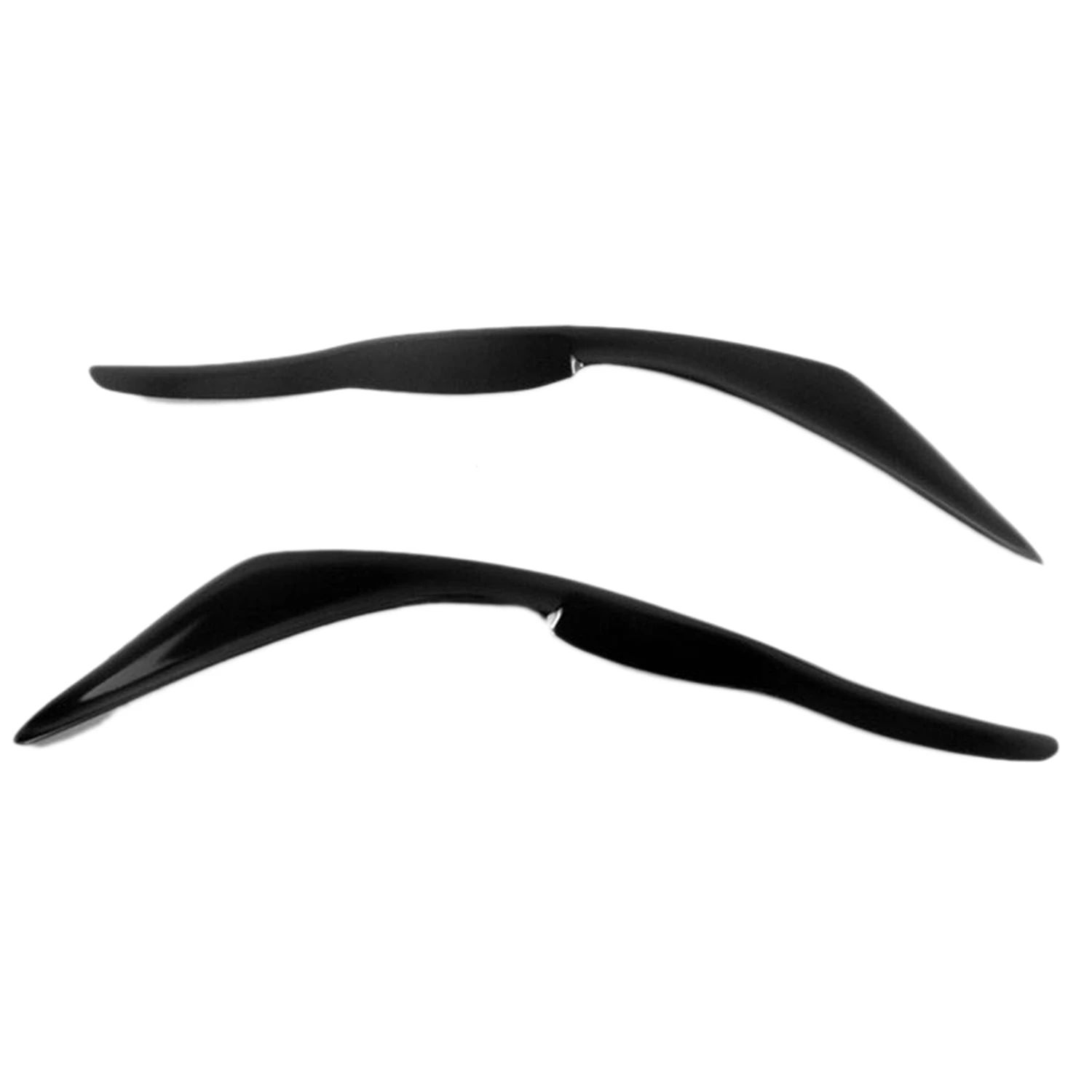 Mega Sale for Lexus IS300 IS250 IS200T 2017-2019 Glossy Black Car Sticker Front Headlights Eyebrow Eyelid Trim Cover Accessorie