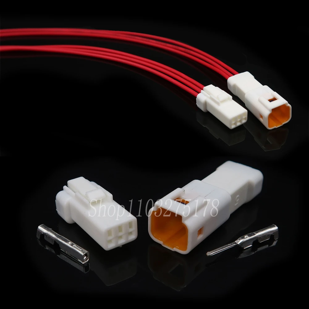 

1 Set 3 Pin 03R-JWPF-VSLE-S 03T-JWPF-VSLE-S Car Small Current Wire Socket Auto Waterproof Cable Electrical Connector