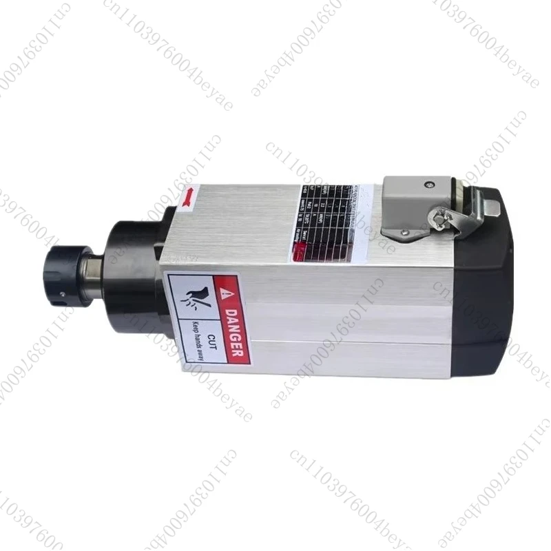Air Cooling Spindle 1.5KW to 7.5KW High Speed 380v/220v Spindle Motor for CNC Router Machine
