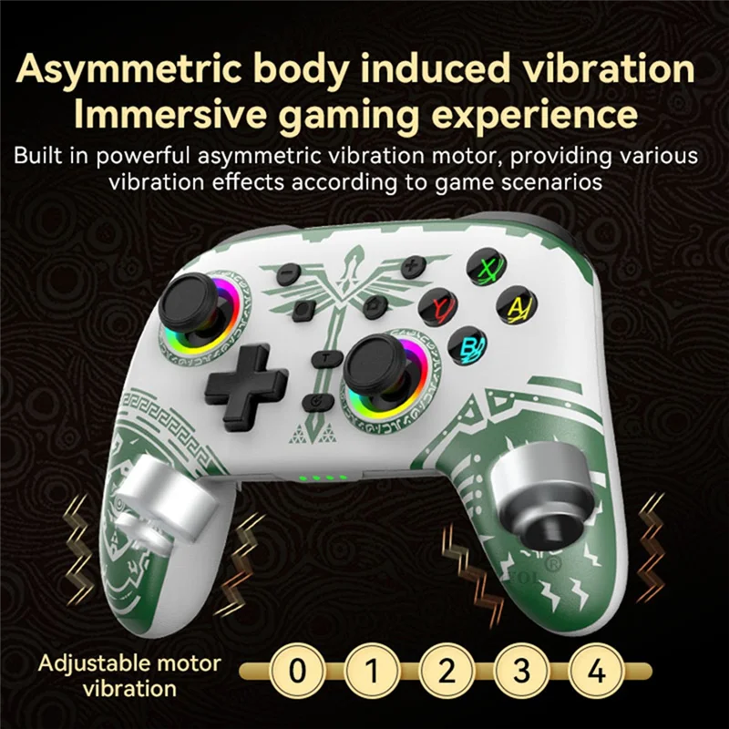 

Tears Of The Kingdom Game Controller Switch Wireless Controller For Switch Pro OLED Game Console Gamepads Joystick B