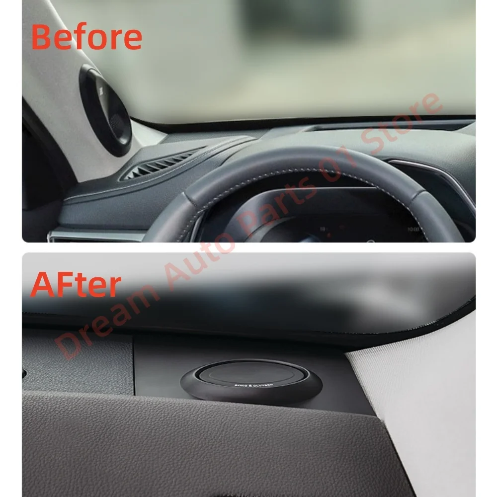 Tweeter speaker For Toyota Highlander 2022+ Rising treble Levitating elevating treble upgrade atmosphere lamp Car accessories