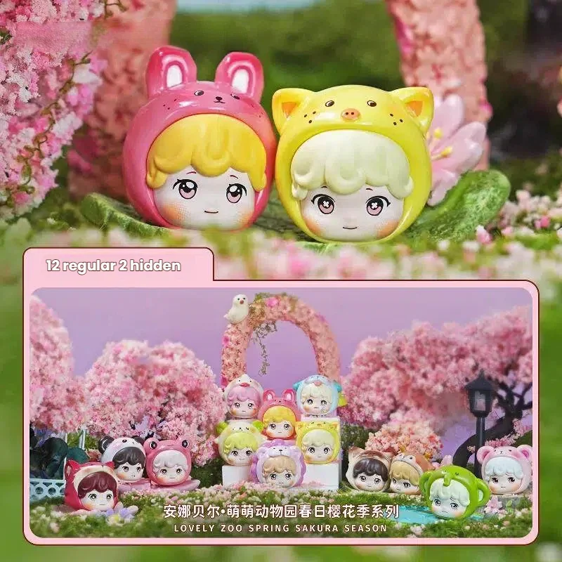 Original Annabelle Sakura Saison Serie Blind Bag Mini Blind Box Nette Figur Modell Puppe Sammlung Zimmer Decora Schreibtisch Spielzeug Geschenk