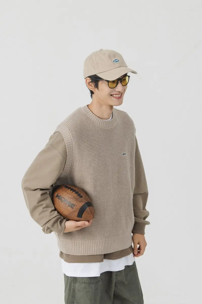 

Vests Waistcoats Thin Womens Knitted Woman Winter Plush Flocking Fleece-Lined Padding Voluminous Warmth Homewear Thickened Retro