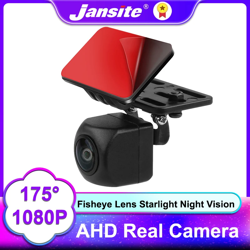 

Jansite 175° 1920x1080P AHD Camera Reverse Reversing Waterproof Fisheye Lens Starlight Night Vision Camera For Android Head Unit