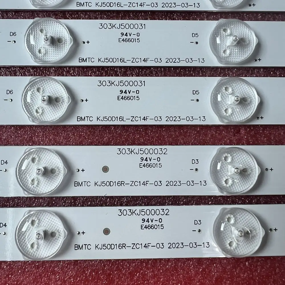 LED バックライト ストリップ 16LED 50 インチテレビ用 KJ50D16R-ZC14F-03 KJ50D16L-ZC14F-03 303KJ500031 303KJ500032