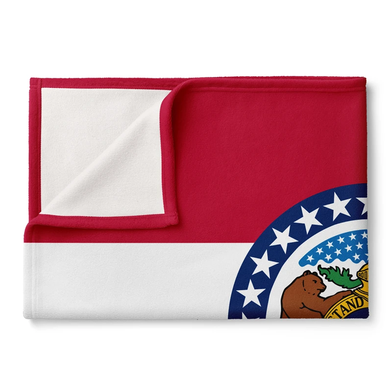 Gaslight Gatekeep Girlboss Missouri Throw Blanket for Women Men Girls Boys Kids Pets Dogs Cats Couch Sofa