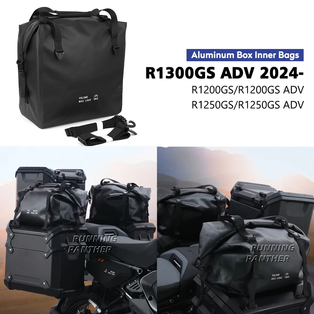 

Motorcycle Case Box Bag For BMW Adventure R1300GS R1200GS R1250GS Adventure 2025 Liner Bag Luggage Bag Aluminium Accessories