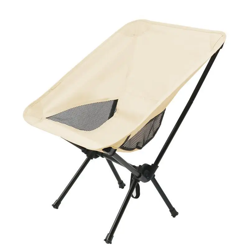 Outdoor Portable Camping Chair Oxford Cloth Folding Lengthen Seat for Fishing BBQ Picnic Beach Ultralight Chairs