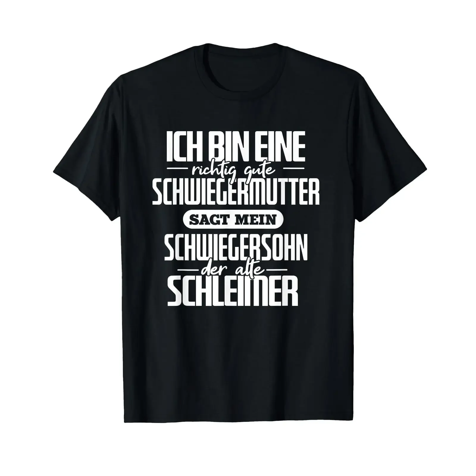 T Shirt with German Text Schleimer to the Mummy in Law vintage Washed Soft Unisex graphic homme streetwear Versatile Breathable