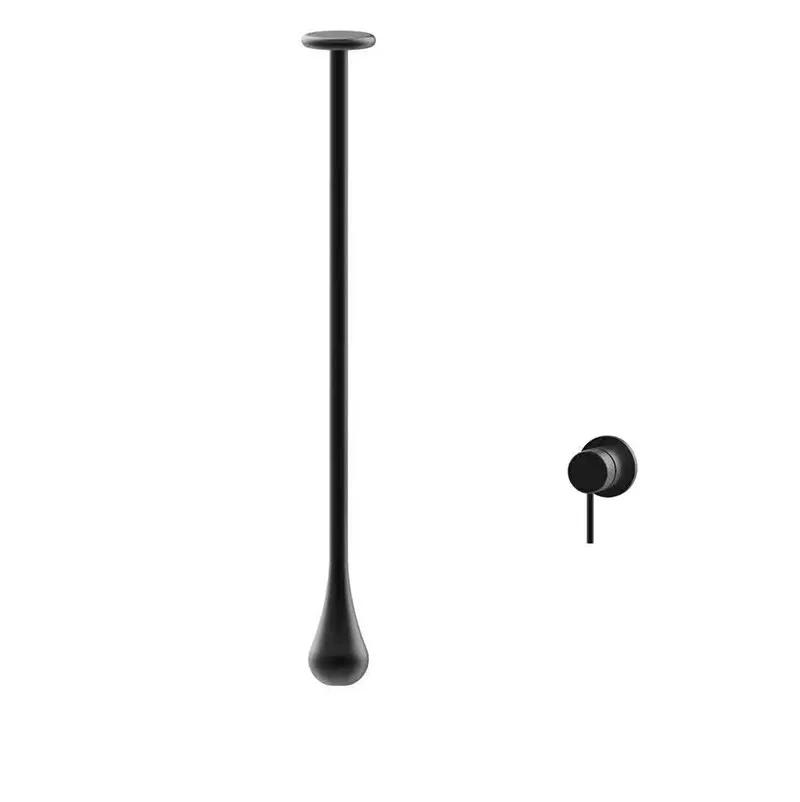 

Long Spout Ceiling Faucet Bathroom Basin & Sink Tap Wall Mounted Single Lever Brass Basin Faucet Brush Gold Black Rose gold