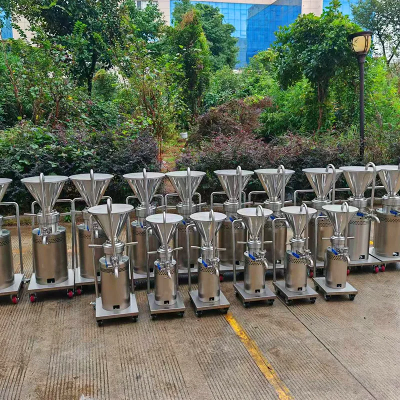 Preferred Choice New Colloid Mill Grinder Machine Emulsifying Homogenizing For Winery For Tomatoes Peanuts Snacks Flour Mill Nut