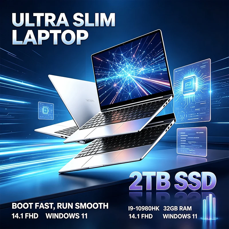 Notebook ultrafino de 14,1