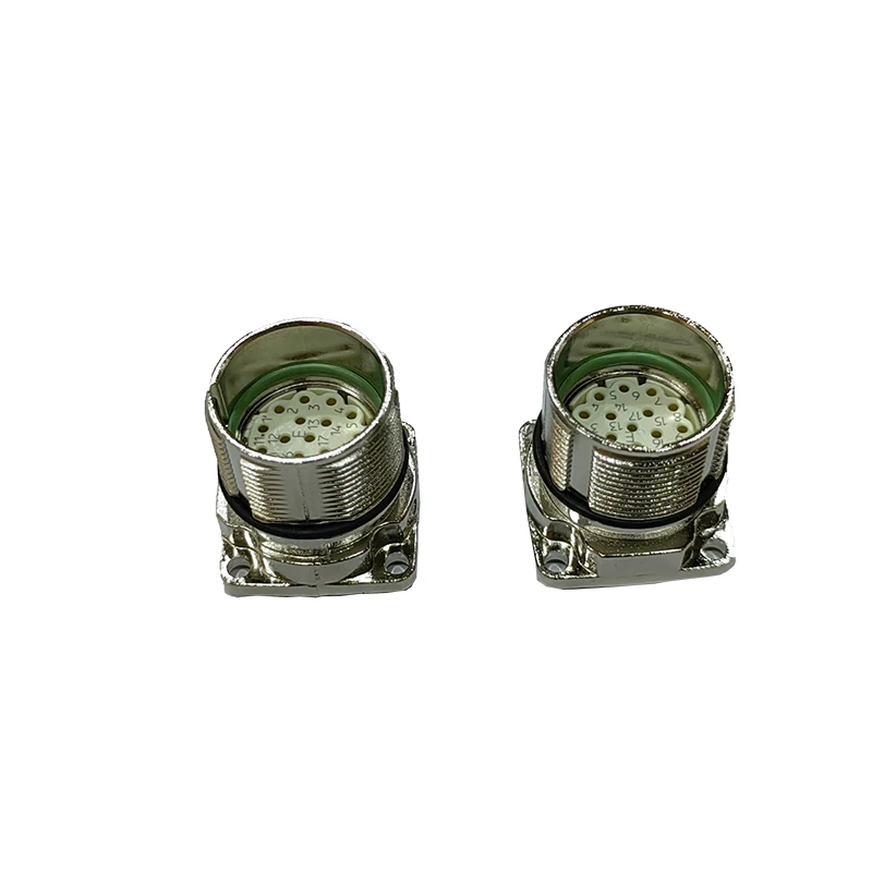 

Разъем M23, 623-й тип, для серводвигателя, авиационный сигнальный штекер, 6, 7, 12, 17 контактов, AEGA139