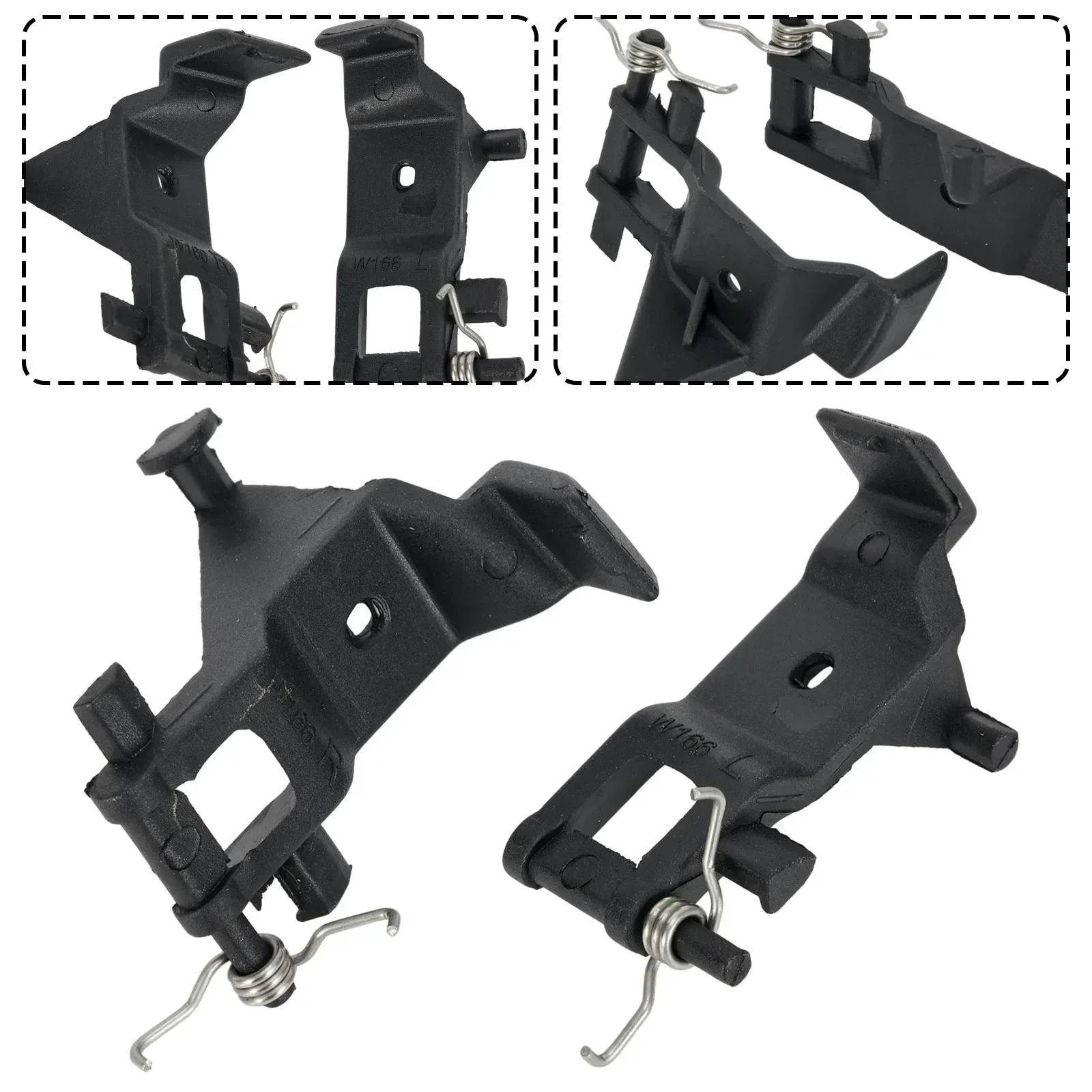 Improve Your Car's Interior with For MercedesBenz W166 W292 X166 GL Center Console Armrest Latch Clip Pack of 2