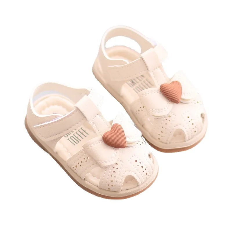 Summer Baby Shoes Girls Sandals 0-2 Year Old Shoe Children Anti-skid Soft Soles Walking Princess Shoes сандалии для девочек