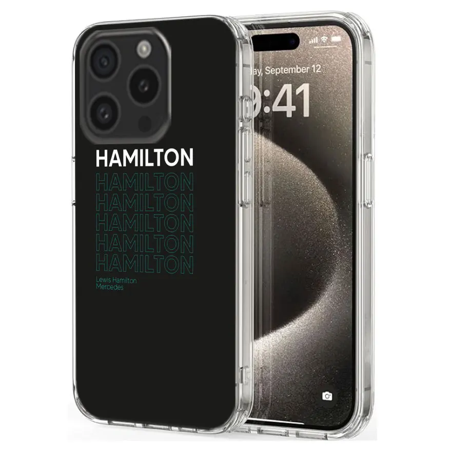 F1 F-Formula 1 Number Clear Phone Case For Apple iPhone 12 13 Mini 11 14 15 16 Pro Max Cover XS MAX XR Soft