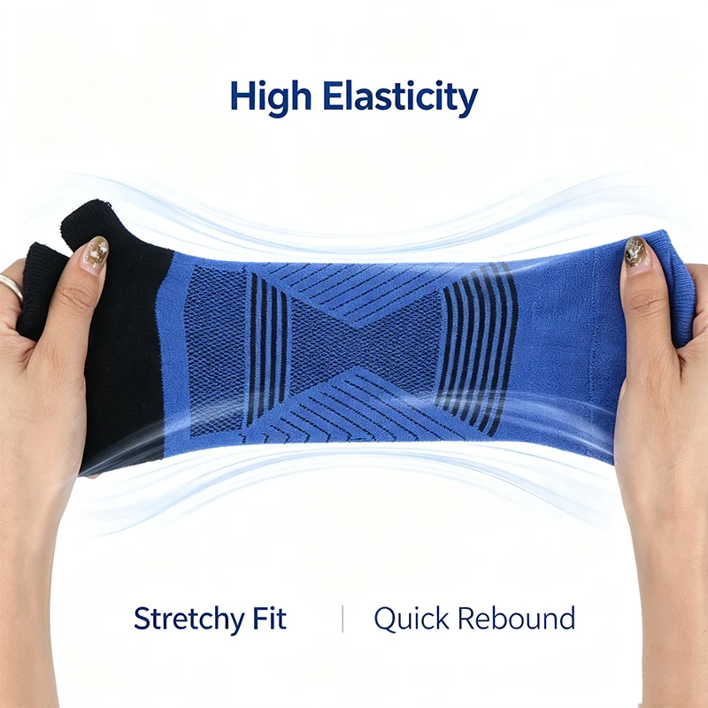 1/2/3Pairs WRELS COOLMAX Five-Toe Socks Athletic Breathable Quick-Dry Hiking Runing Socks Non-Slip Super Thick Outdoor Socks