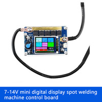 Portable Digital Display Spot Welding Machine 7-14V Battery DIY 18650 Mini Spot Welding Machine Control Board