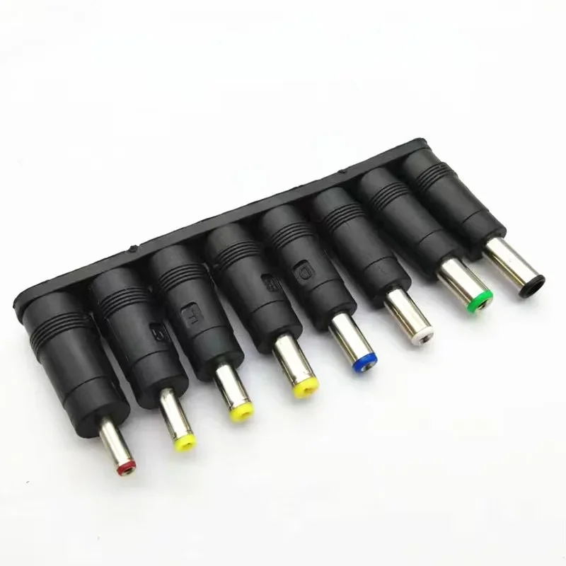 1pcs DC Octet converter head Laptop Wiring Harness adapter Power converter head DC5.5 adapter 8 sets