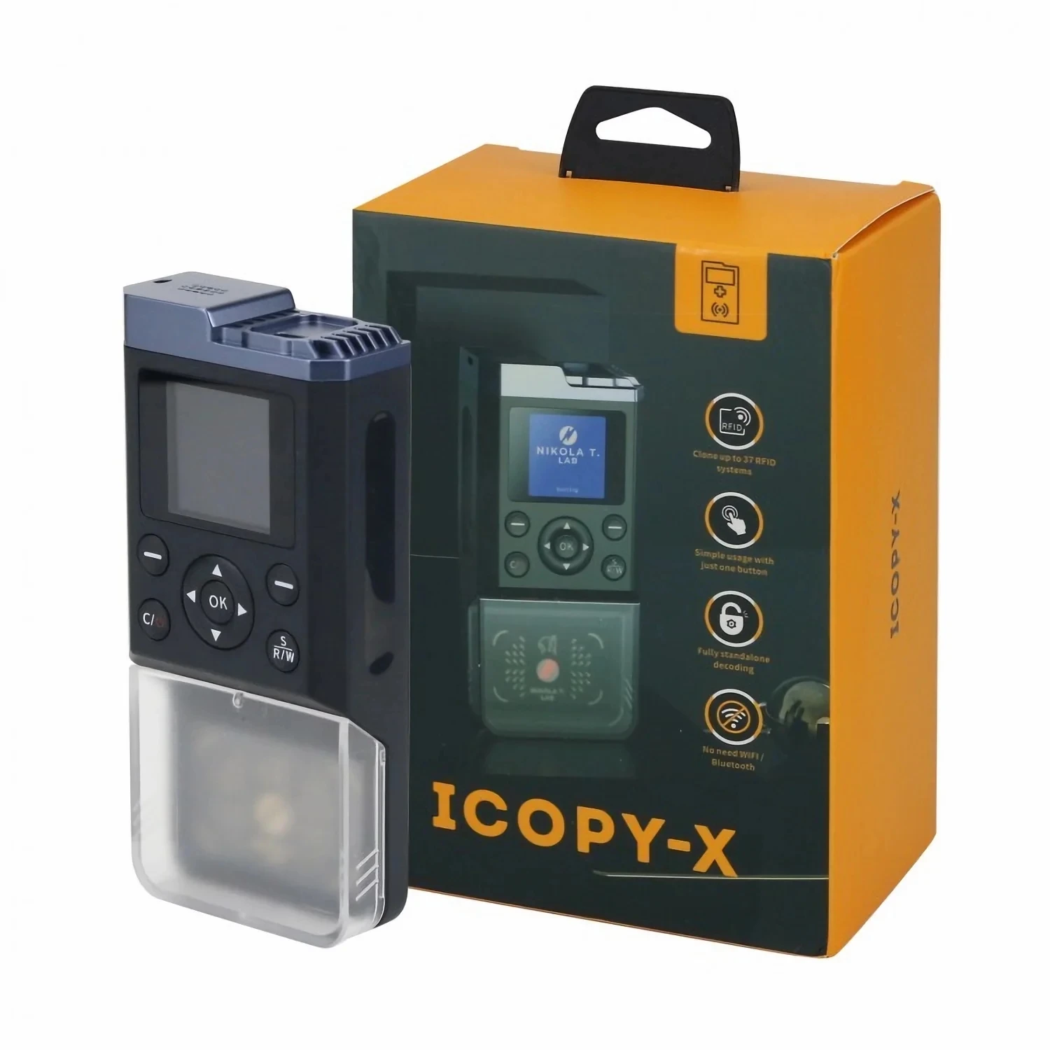 قارئ بطاقات جهاز ICopy XS الذكي المحمول RFID متعدد الأدوات لشقق استنساخ ناسخة