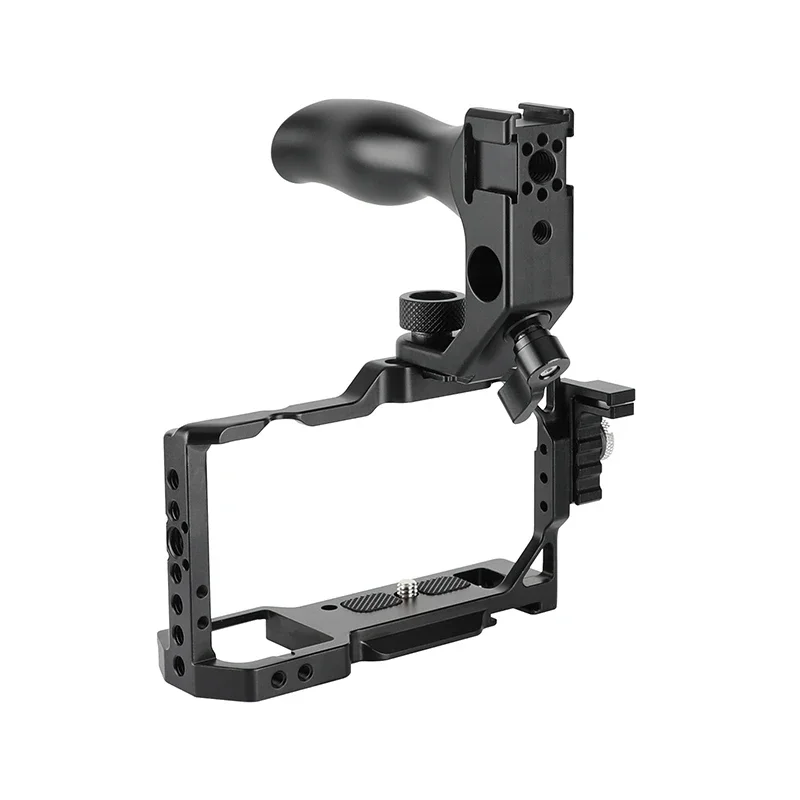 CAMVATE Sny ZV-E10 Cage Rig Full Frame (Exclusive Use) With Quick Release NATO Top Handle & Protective Wire Clamp Drop Shipping