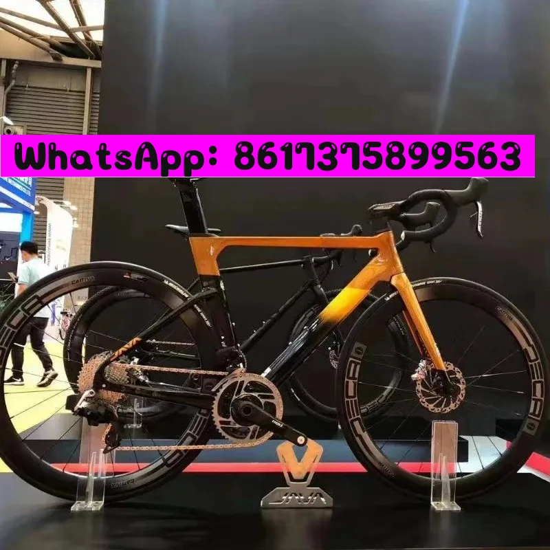 Sepeda Balap Jalan Raya Carbon Fiber Road Bike Pria Remaja Sepeda 105 R700 Set Java Bike