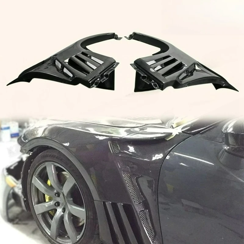 

Lightweight-Sport FORGTR R35 EPA Carbon Fender 6 Fins Louver Fin High-Quality