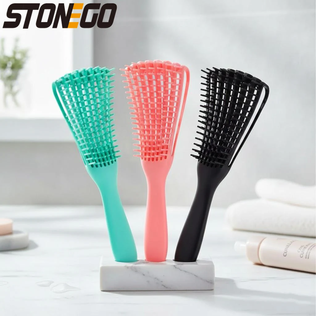 

Multifunctional Hair Styling Brush Scalp Massage Curling Comb Bobby Pins Salon Tools for Hair Care