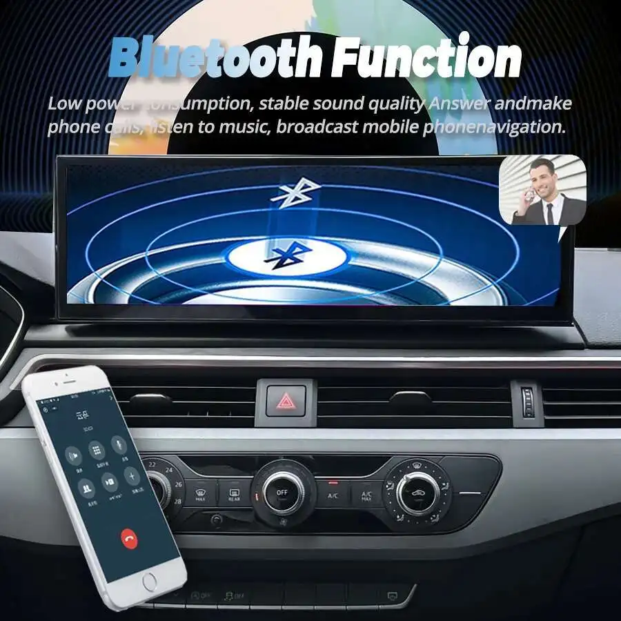 14.9inch For Audi A4 A5 A4L S5 B9 RS4 RS5 2017 2018 2019 CarPlay Car Android Autoradio GPS Multimedia Player Stereo Navigation